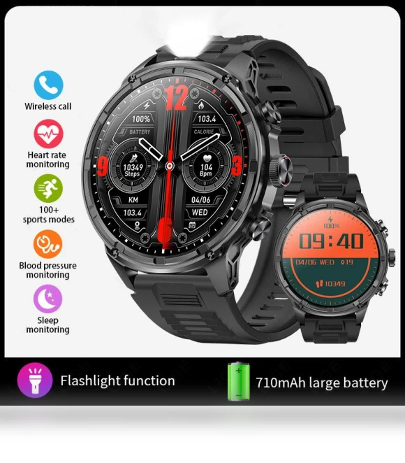 Smart Watch with Heart Rate Monitor — Wearable Accessories, SCIONE