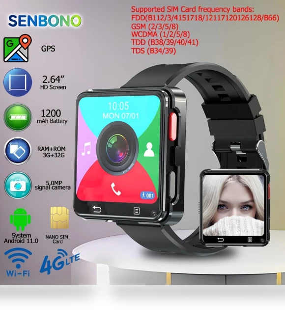 Smart Watch with SIM Card — Smartwatches, SCIONE