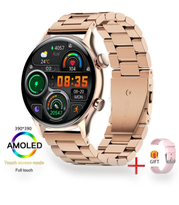 Smartwatch with AMOLED Display — Smartwatches, Tiktop2