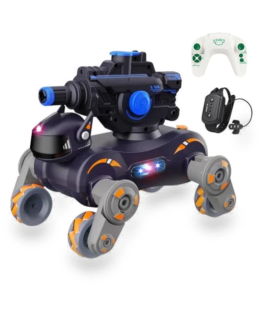 Trick Mechanical Dog-Car with Light Music — Interactive Animal Companions, Special Luggage