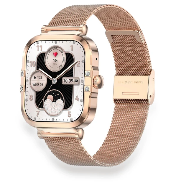 1.75-inch AMOLED Square Screen NFC Smart Watch — Smartwatches, Tiktkkkk