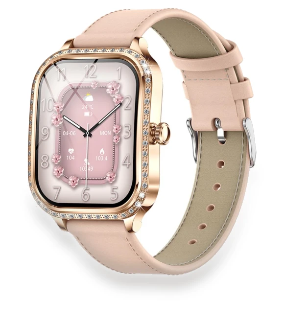 1.75-inch Women's Smart Watch with Rhinestones — Wearable Accessories, Tiktkkkk