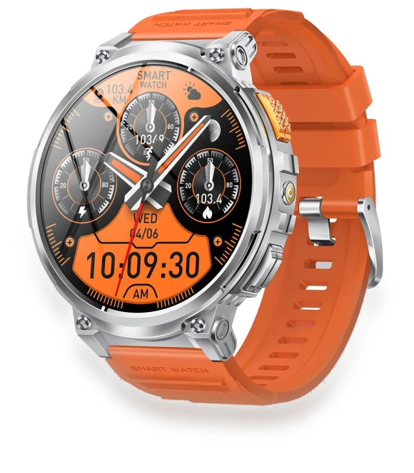 1.85-inch IPS Screen Heart Rate Monitor Bluetooth-compatible Calling Sports Smart Watch with Flashlight — Smartwatches, Tiktkkkk
