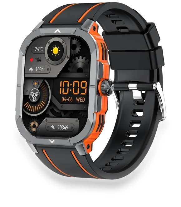 2.06-inch AMOLED Screen Bluetooth-compatible Call Health Monitor Outdoor Sports Smart Watch — Smartwatches, Tiktkkkk