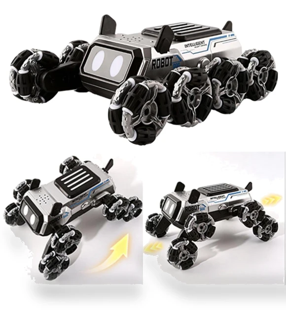 2.4G RC Car 8-Wheel Robot Dog Stunt Vehicle — Remote Control Cars, Tiktkkkk