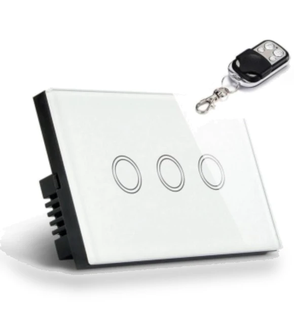 3-Channel 3-Key Remote Control Switch — Ceiling Fan Wall Controls, Ideal World