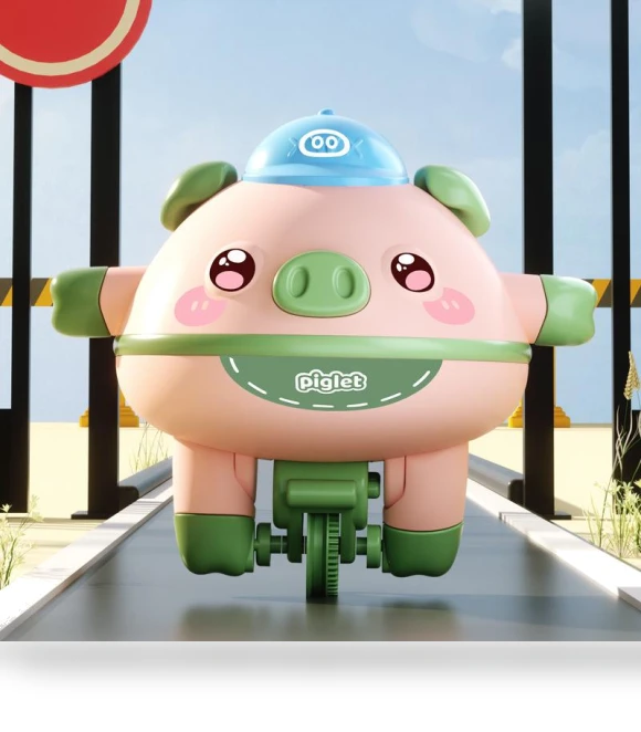 Balancing Robot Gyro Scooter in Pig Shape — Electric Vehicles, Super Go