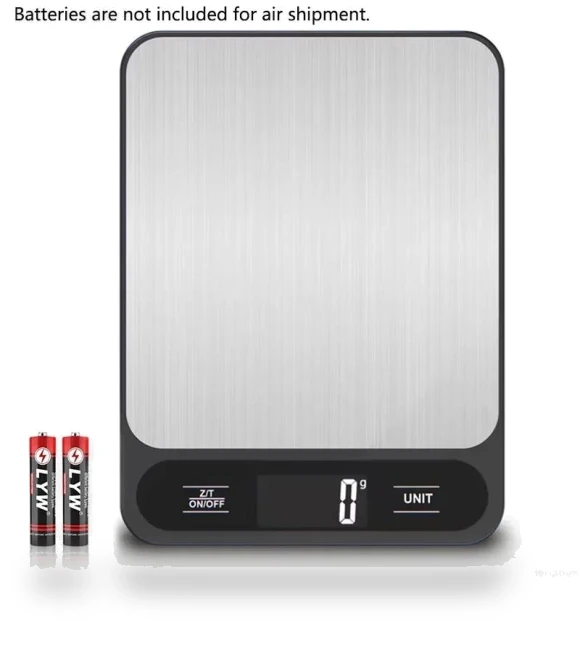 Digital Kitchen Scale — Weight Management Tools, Rainbow Rain