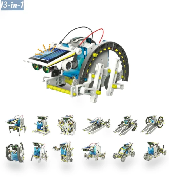 Educational Solar Robot 13 in 1 — Solar Power, TinyJoy