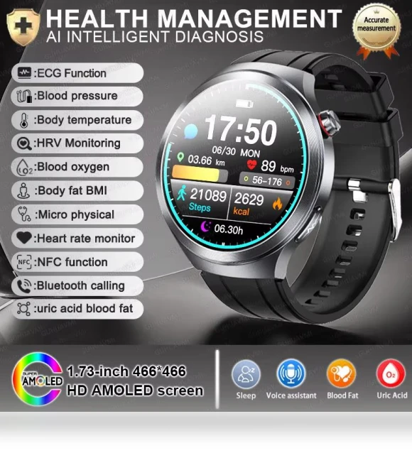 Health Tracker Smartwatch — Smartwatches, ElectronicsHome
