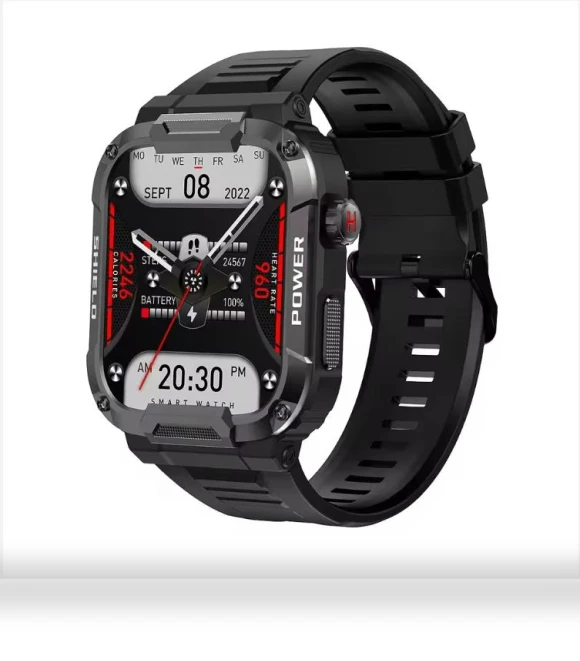 Men's Smart Watch Health Monitor AI Voice Bluetooth Call Fitness Waterproof Sports for IOS Android Phone — Smartwatches, Xiaomi