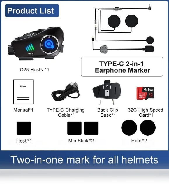 Motorcycle Action Camera — Wearable Cameras, Motorgo Premium