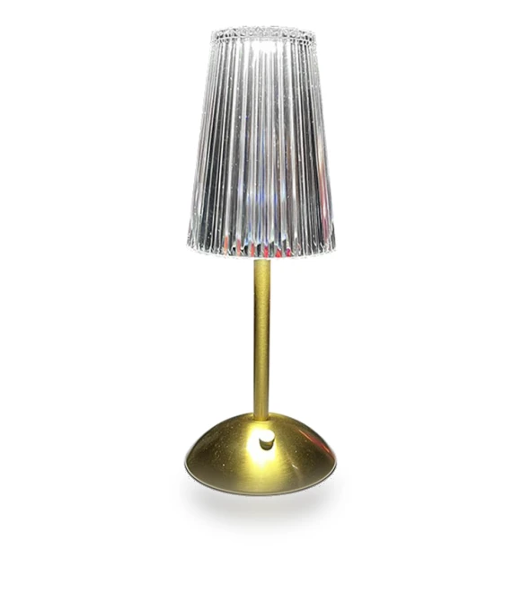 Portable Retro Metal Bedside Lamp — Desk & Table Lighting, Chic Home