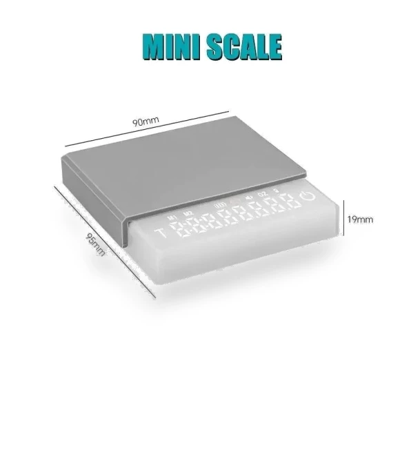 Smart Digital Coffee Scale with Timer — Weight Management Tools, Darling Women Boutique C