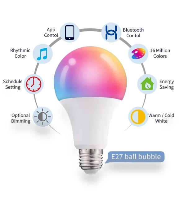 Smart LED RGB Bulb — LED, saimili