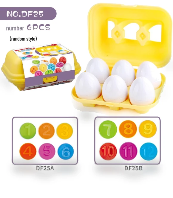 Smart Matching Eggs Game — Infant & Early Childhood Playthings, Super Go