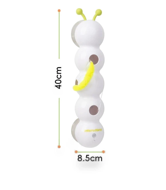 Smart Motion Worm Toy for Indoor Cats — Cat Playthings, YJMP Top