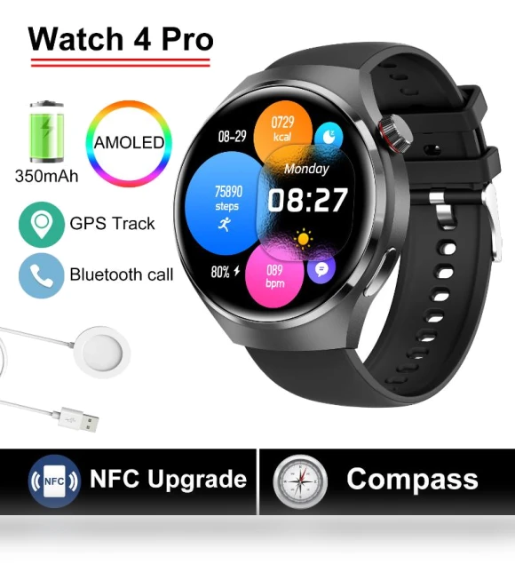 Smart Watch 4 Pro Health — Smartwatches, QLY Online