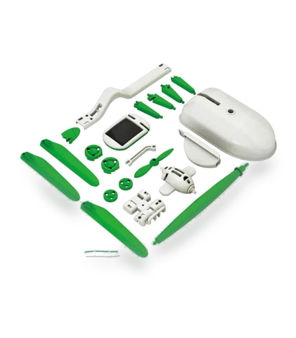 Solar Powered 6-in-1 Transformer Robot Kit — Solar Power, TinyJoy
