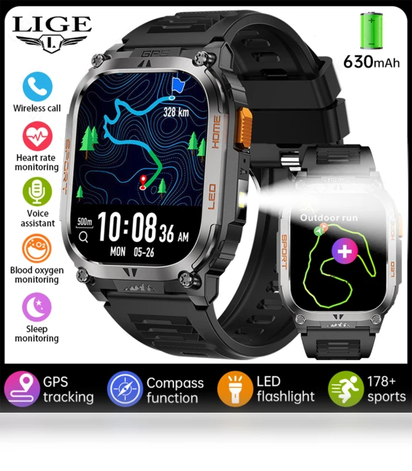Sports Smart Watch — Smartwatches, LIGE