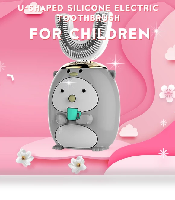 U-Shaped Smart Electric Toothbrush for Kids — Kids' Electric Toothbrushes, mujin