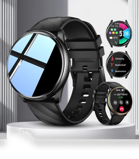 Waterproof Durable Outdoor Smartwatch with Flashlight — Sport Watches, QTLLBT
