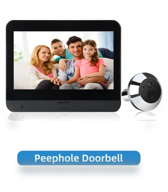 1080P Smart 2.4G WIFI Digital Door Viewer — Smart Home Security, Jakemy