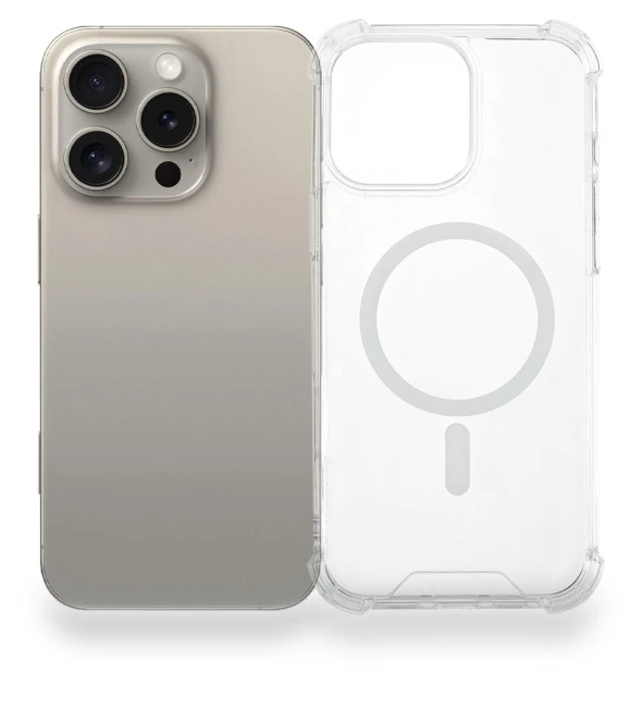 Clear Phone Case Compatible with MagSafe — Phone Accessories, Smartwatch 2025