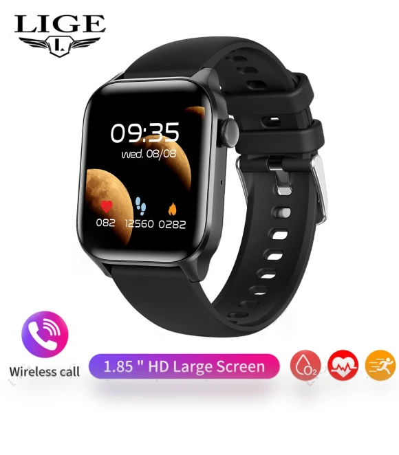 HD Large Screen Smart Watch — Smartwatches, LIGE