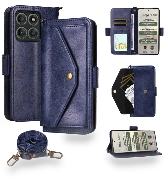 Leather Case with Magnetic Closure and Crossbody Strap — Flip Cases, Smartwatch 2025