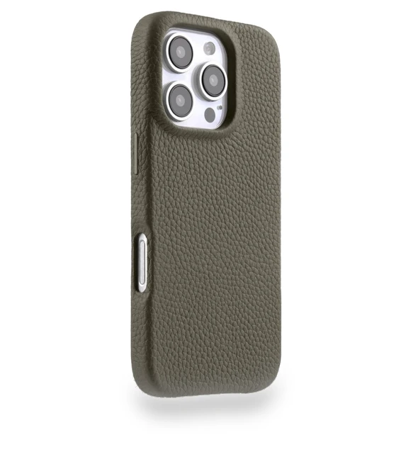 Magnetic Case Genuine Cow Leather PC Phone Back Cover — Back Covers, Smartwatch 2025