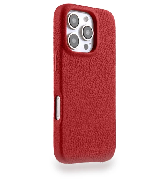 Magnetic Case Genuine Cow Leather PC Phone Back Cover — Flip Cases, Smartwatch 2025