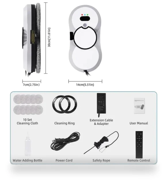Robot Vacuum for Window Cleaning — Smart Cleaning Robots, Tulan market