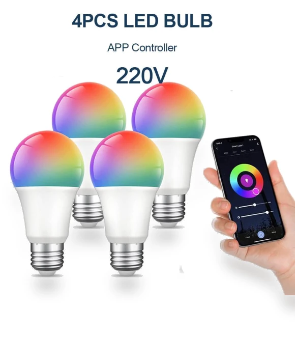 Smart LED Bulb E27 RGB A60 — LED, Refreshing Home