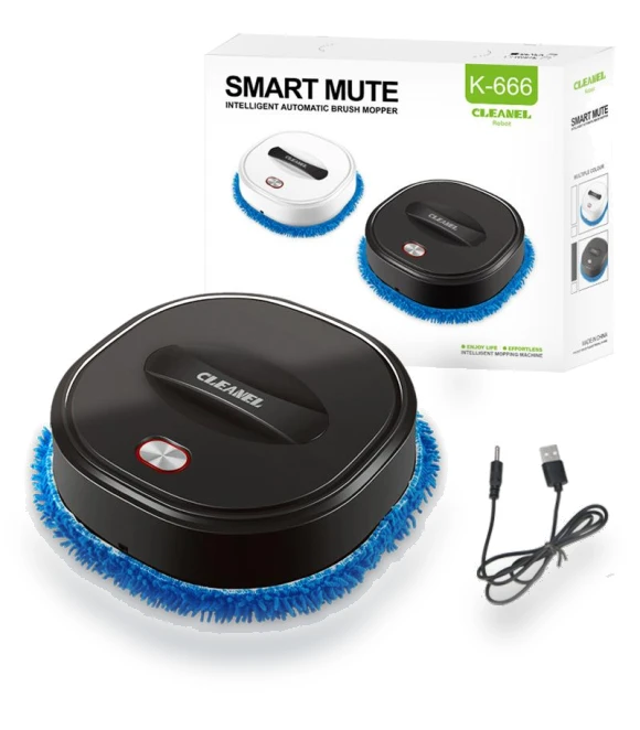 Smart Robot Vacuum for Sweeping and Wet Cleaning — Smart Cleaning Robots, Trendy Accessorie