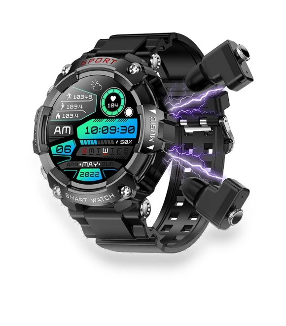 Smart Watch 2-in-1 with Bluetooth Headset — Smartwatches, Rainbuvvy