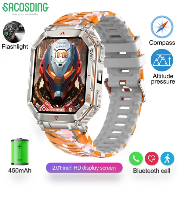 Smartwatch with GPS and AI Assistant — Smartwatches, SACOSDING