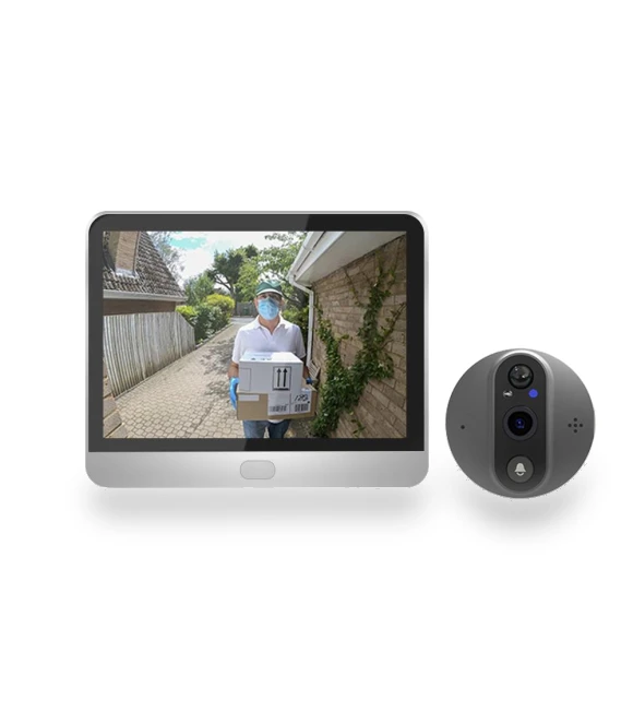 Wi-Fi Video Doorbell with PIR Motion Detection — Smart Home Security, Jakemy