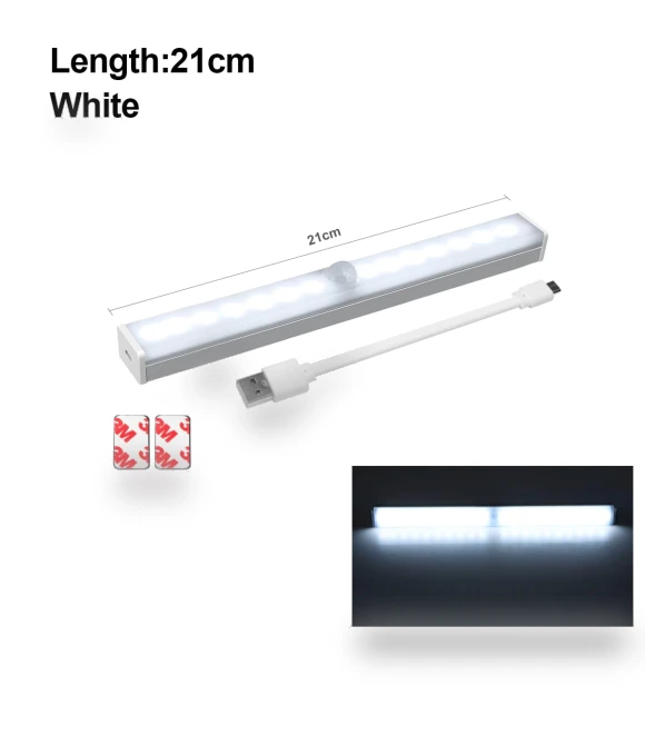 Wireless LED Wall Light with Motion Sensor — Night Lights, Rybakov Home Lighting