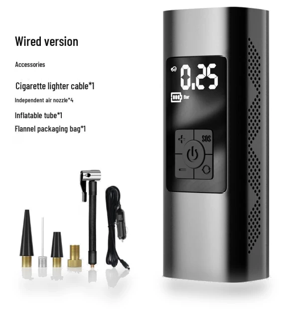 Wireless Portable Tire and Bicycle Pump — Inflation Devices, the BAY