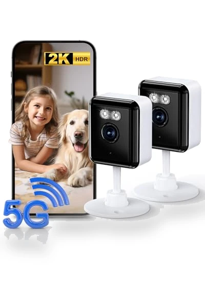 2K Indoor Security Camera — Smart Home Security, Gianteye
