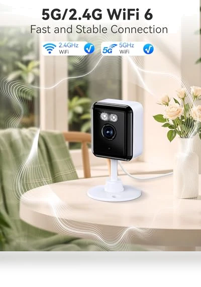 2K Indoor Security Camera — Smart Home Security, Gianteye