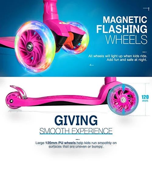 3 Wheel Kick Scooter for Toddlers — Electric Vehicles, BELEEV
