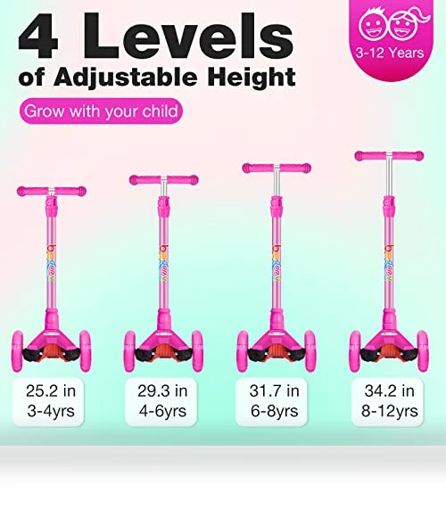 3 Wheel Kick Scooter for Toddlers — Electric Vehicles, BELEEV