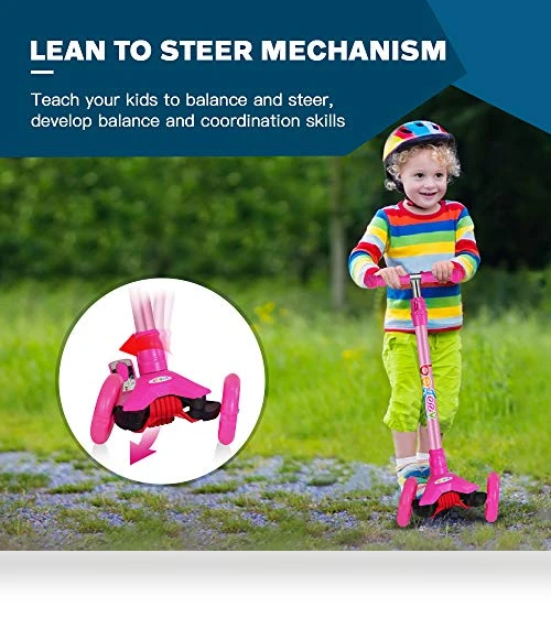 3 Wheel Kick Scooter for Toddlers — Electric Vehicles, BELEEV