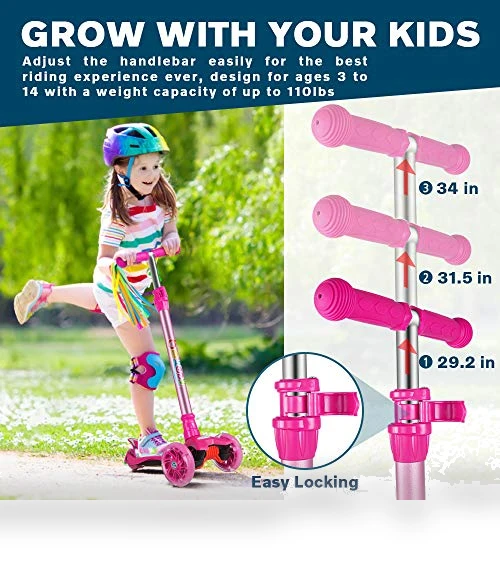 3 Wheel Kick Scooter for Toddlers — Electric Vehicles, BELEEV