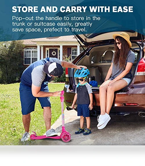 3 Wheel Kick Scooter for Toddlers — Electric Vehicles, BELEEV