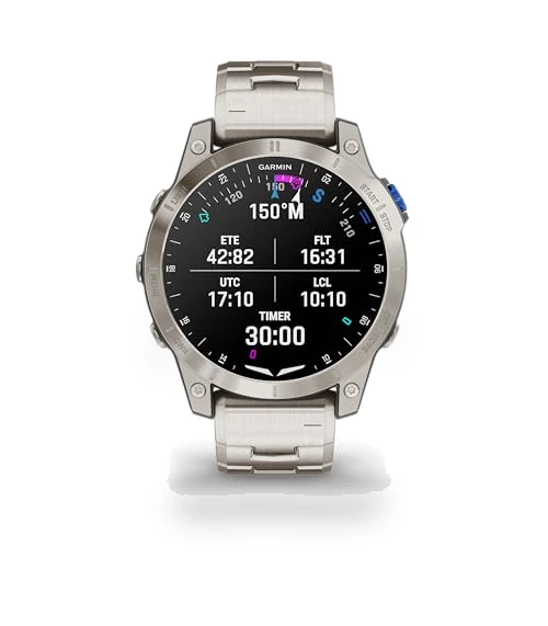 Aviator Smartwatch with GPS Moving Map — Aviation Navigation Systems, Garmin