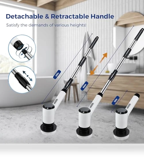 Electric Spin Scrubber — Brushes, Iopsk