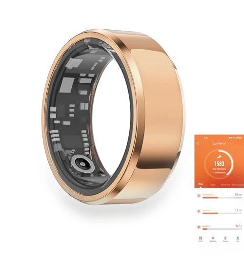Fitness Tracker Smart Ring — Fitness & Activity Monitors, GenXenon